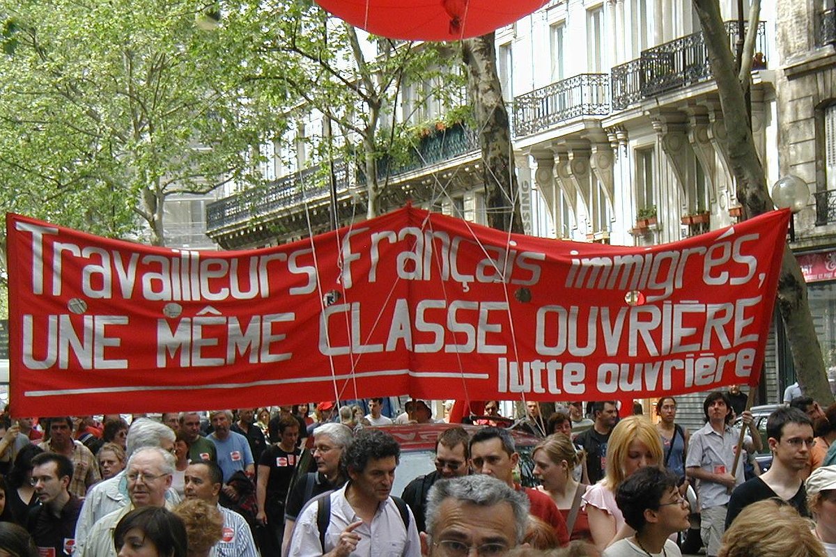 À bas tous les racismes, vive la lutte des travailleurs&nbsp;!